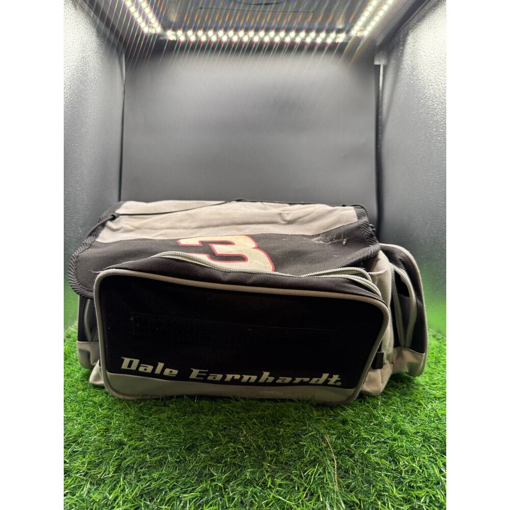 Dale Earnhardt Jr. Gray & Black Duffle Bag – NASCAR Chase Authentics